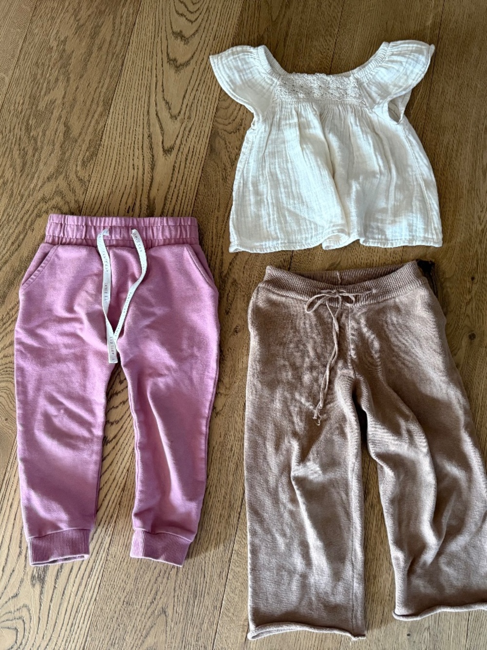 Baby girl 3t boutique bundle lot earthe Jamie Kay pants top